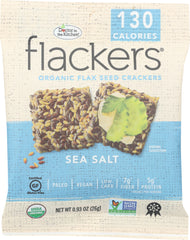 DOCTOR IN THE KITCHEN: Flackers Sea Salt Cracker, 0.92 oz