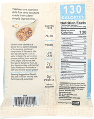 DOCTOR IN THE KITCHEN: Flackers Sea Salt Cracker, 0.92 oz