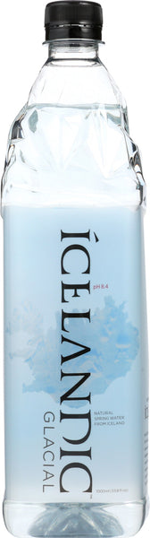 ICELANDIC: Glacial Natural Spring Water, 1 liter