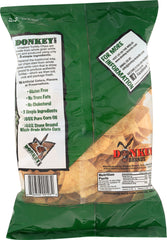 DONKEY: Authentic Tortilla Chips Unsalted, 14 oz