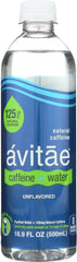 AVITAE: Water Caffeinated 125 mg, 16.9 fo