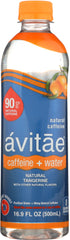 AVITAE: Water Caffeinated Tangerine, 16.9 fo