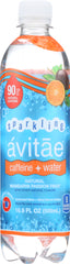 AVITAE: Water Sparkling Caffeinated Mandarin, 16.9 fo