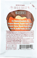 JUSTIN'S: Nut Butter Squeeze Pack Chocolate Hazelnut, 1.15 oz
