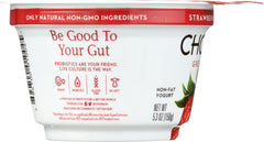 CHOBANI: Non-Fat Greek Yogurt Strawberry on the Bottom, 5.3 oz