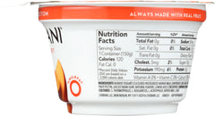 CHOBANI: Non-Fat Greek Yogurt Peach on the Bottom, 5.3 oz