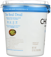 CHOBANI: Non-Fat Greek Yogurt Original Plain, 32 oz