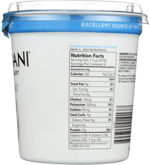 CHOBANI: Non-Fat Greek Yogurt Original Plain, 32 oz