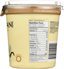 CHOBANI: Non-Fat Greek Yogurt Vanilla Blended, 32 oz