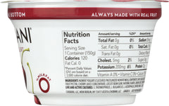 CHOBANI: Non-Fat Greek Yogurt Black Cherry on the Bottom, 5.3 oz