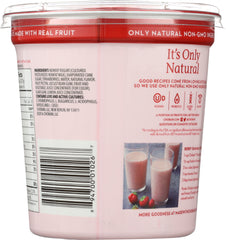 CHOBANI: Non-Fat Greek Yogurt Strawberry Blended, 32 oz