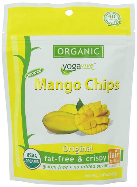 YOGAVIVE: Chip Mango Original Pack of 6, 8.46 oz