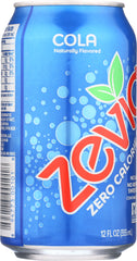 ZEVIA: All Natural Zero Calorie Soda Cola 6-12 fl oz, 72 fl oz