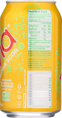 ZEVIA: Zero Calorie Soda Lemon Lime Twist 6-12 fl oz, 72 fl oz