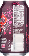 ZEVIA: All Natural Zero Calorie Soda Black Cherry 6-12 fl oz, 72 fl oz