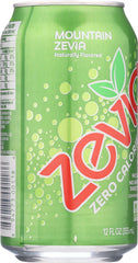 ZEVIA: Zero Calorie Soda Mountain Zevia 6-12 fl oz, 72 fl oz