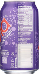 ZEVIA: All Natural Zero Calorie Soda Grape 6-12 fl oz, 72 fl oz