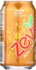 ZEVIA: All Natural Zero Calorie Cream Soda 6-12 fl oz, 72 fl oz