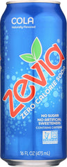 ZEVIA: Soda Cola, 16 fo