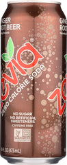 ZEVIA: Soda Ginger Root Beer, 16 fo