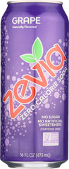 ZEVIA: Soda Grape, 16 fo