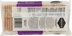 DOCTOR KRACKER: Robustica Flats Deli Crackers Everything, 7.2 oz