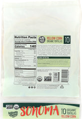 SONOMA: Yellow Corn Organic Tortillas, 12 oz