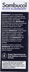 SAMBUCOL: Black Elderberry Immune System Support Original Formula, 4 oz