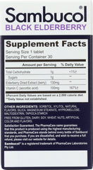 SAMBUCOL: Immune Black Elderberry Original, 30 tb