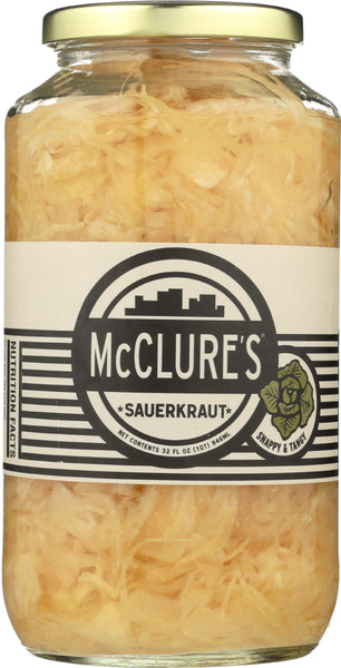 MCCLURES: Sauerkraut, 32 oz