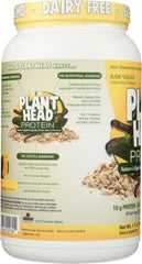 GENCEUTIC NATURALS: Plant Head Protein Powder Vanilla, 1.7 lbs