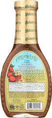 ORGANICVILLE: Dressing Vinaigrette Sundried Tomato Garlic Organic, 8 oz