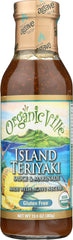 ORGANICVILLE: Sauce Island Teriyaki, 13.5 oz