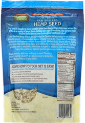 NATURES EARTHLY CHOICE: Hemp Seed Raw Shelled, 8 oz