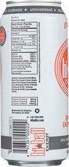 HI BALL ENERGY: Grapefruit Sparkling Energy Water, 16 oz