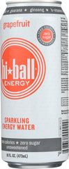 HI BALL ENERGY: Grapefruit Sparkling Energy Water, 16 oz