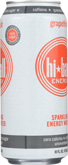 HI BALL ENERGY: Grapefruit Sparkling Energy Water, 16 oz