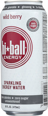 Hi Ball Energy Wild Berry Sparkling Energy Water, 16 Oz