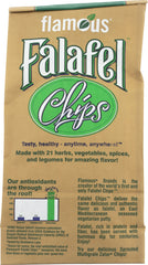 FLAMOUS: Organic Falafel Chips Gluten Free Original, 8 oz