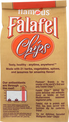 FLAMOUS: Chip Falafel Spicy Organic, 8 oz