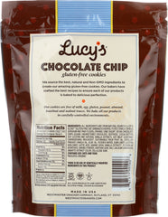 LUCY'S: Gluten Free Chocolate Chip Cookies, 5.5 Oz