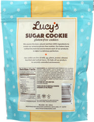 LUCY'S: Gluten Free Sugar Cookies, 5.5 Oz