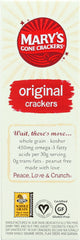 MARY'S GONE CRACKERS: Organic Seed Crackers Original, 6.5 oz