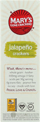 MARY'S GONE CRACKERS: Organic Gluten Free Hot n' Spicy Jalapeno Crackers, 5.5 oz