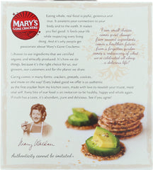 MARY'S GONE CRACKERS: Organic Crackers Black Pepper, 6.5 oz
