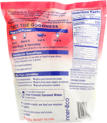 INNER ECO: Probiotic Smoothie Strawberry Banana, 8 oz