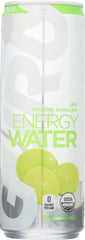 GURU: Water Sparkle Energy Lime Organic, 12 oz