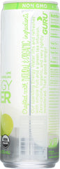 GURU: Water Sparkle Energy Lime Organic, 12 oz