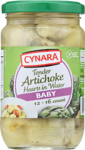 CYNARA: Artichoke Heart Baby Whole Water 10.2 oz