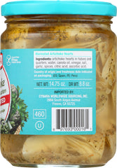 CYNARA: Marinated Artichoke Hearts Halves & Quarters, 14.75 oz
